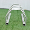 Kohlenstoffstahl-Bürogebäude-Silber-Wohnungs-Fahrrad-Stop-Parkplatz