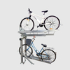 Doppelfahrradträger/Doppeldecker Birdrock Home 4 Fahrradständer mit Stauraum