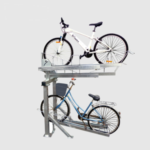 Fahrradständer / Doppeldecker Birdrock Home 4 Fahrradständer mit Stauraum