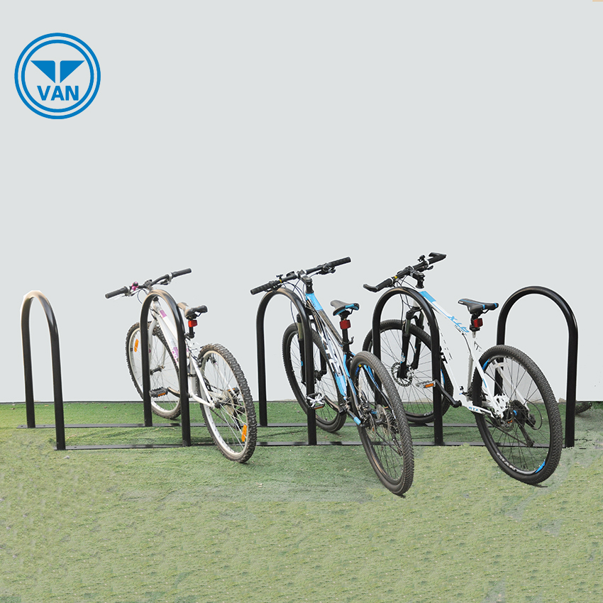 Floor Type U Shaoe Fahrradaufbewahrungssystem für 5 Fahrräder
