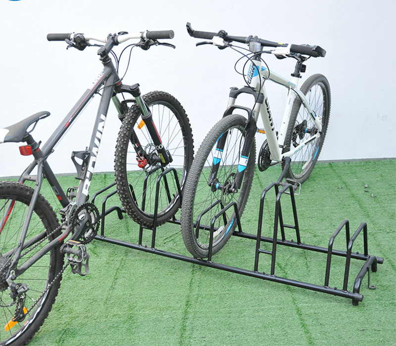 Floor High Low Powder Coating Parking 5 Bikes Racks für Fahrräder