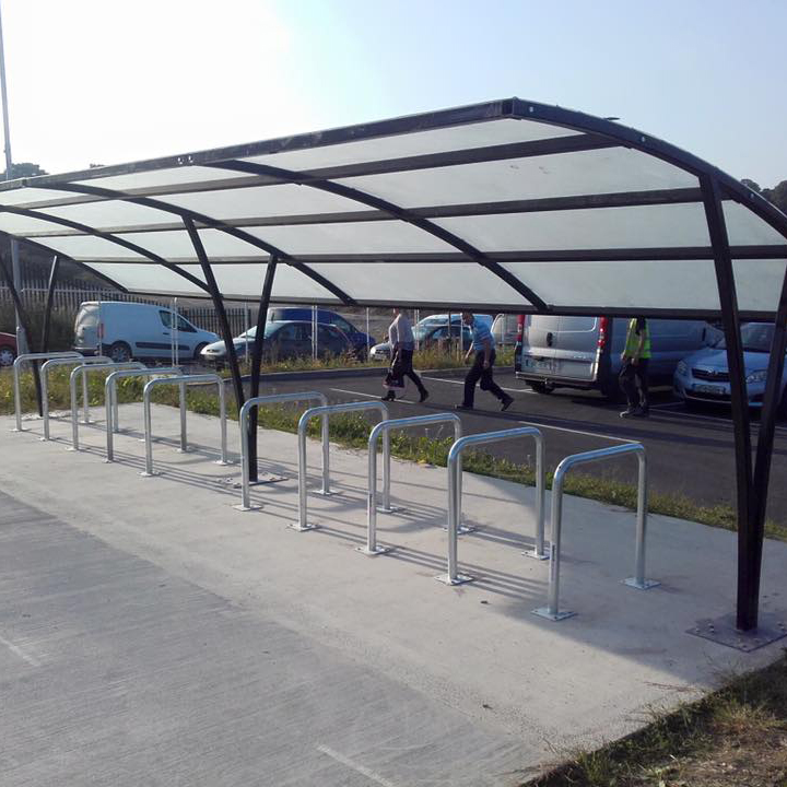 Metallverzinkter Carport-Fahrradunterstand zur Aufbewahrung von Fahrrad-Parkabdeckungen